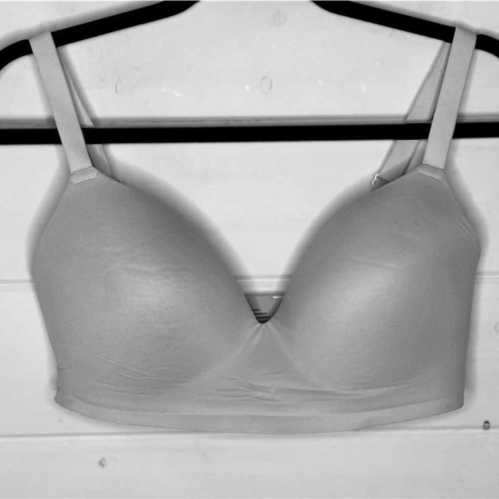 Soma Enbliss Bra Women’s 38D Gray Wireless Adjustable Neutral T-Shirt - Picture 3 of 9